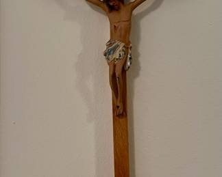 INRI Wooden Crucifix