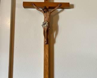 INRI Wooden Crucifix