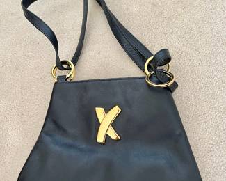 Paloma Picasso Leather Shoulder Bag