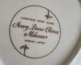 Mikasa Christmas Spirit Candy Dish