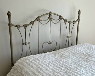 French Style Wrought Iron Headboard