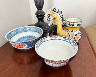 Tiffany & Co. Imari Porcelain Bowl, Chinese Imari Porcelain Bowl