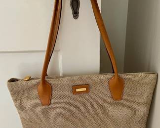 Eric Javits Straw Tote Shoulder Bag