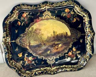 St. James Palace Metal Tray - Made in England