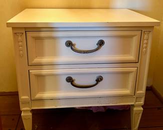 White French Provincial Night Stand