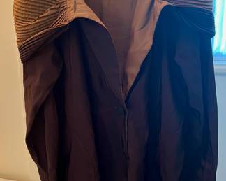 Reversible Brown Rain Coat