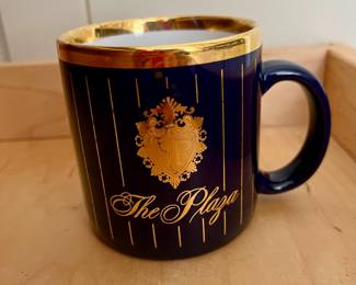 1980's The Plaza Hotel New York City Coffee Mug