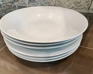 Rosenthal White Porcelain Salad Plates and Bowls