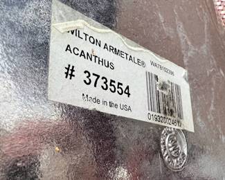 Wilton Armetale Acanthus Large Tray