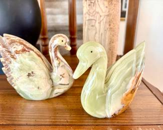 Onyx swans