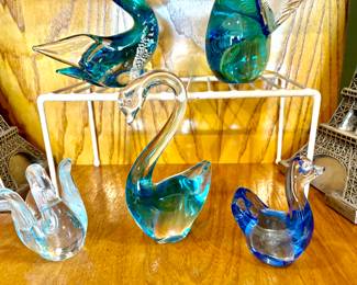 Murano birds collection