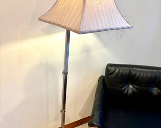 Chrome floor lamps