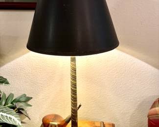 Golf clubs lamp