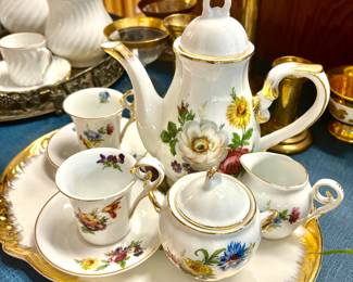 Large selection of tea sets