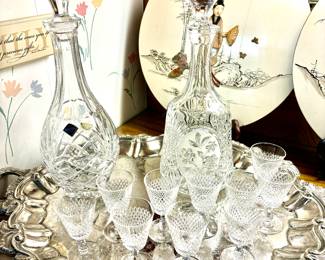 Large selection of barware