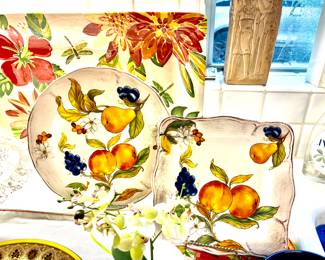 Sur La Table fruit plates