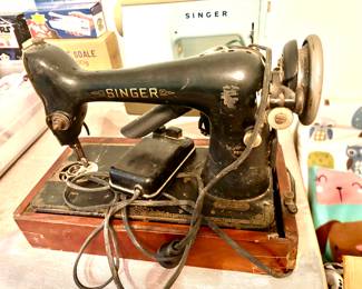 Vintage Singer sewing machines