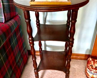Tiered side table