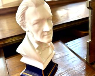 Limoges bust of Wagner