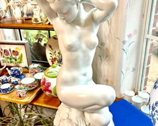 Large ceramic nude