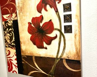 Large modern floral