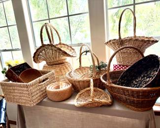 Assorted baskets
