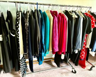 Dresses, suits, jackets