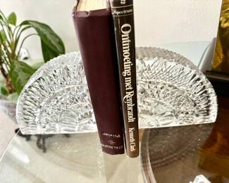 Waterford bookends