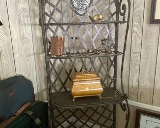 Wrought Iron Bakers Rack