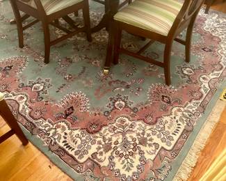 Wool Room Size Rug 8’ x 9’ -8”