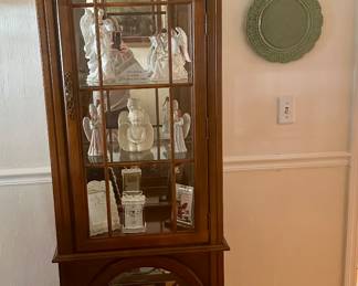 Solid Wood Curio Cabinet