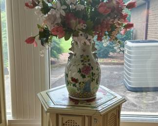 Hand Painted Hexagon Table