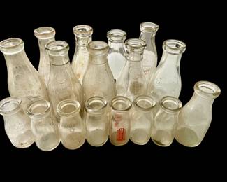 Antique Milk Bottles
