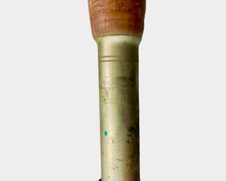 Antique Iver Johnson Bamboo Fly Fishing Pole w/ Case