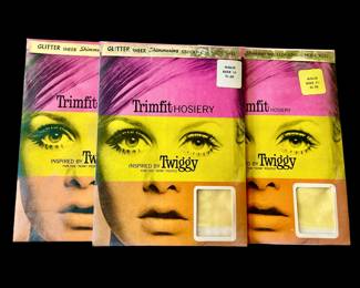 1960-70's Twiggy Hosiery Vintage Clothing
