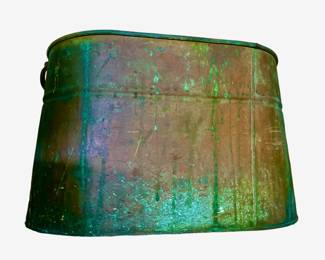 Antique Copper Tub
