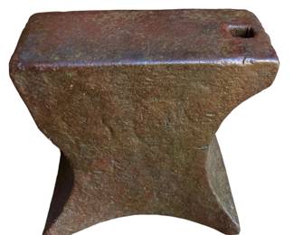 Alsop Colonial Anvil From 1770, Hornless Anvil Signed Alsop (Samuel Alsop) with a weight of approximately 92 pounds. (Updated)