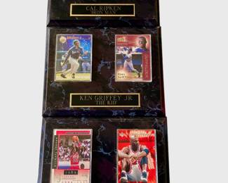 Sports Card Plaques