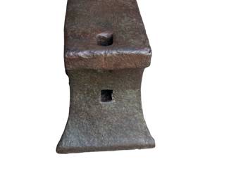 Alsop Colonial Anvil From 1770, Hornless Anvil Signed Alsop (Samuel Alsop) with a weight of approximately 92 pounds. (Updated)