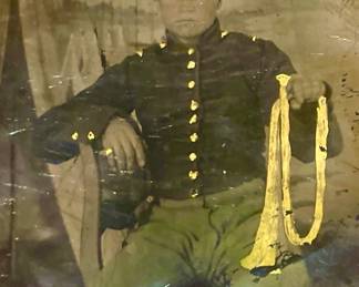 Rare Civil War Bugle Boy