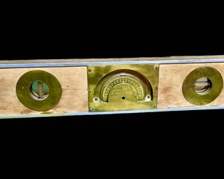 Rare 1904 Bradford Union Inclinometer Level