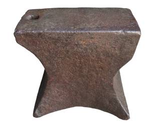 Alsop Colonial Anvil From 1770, Hornless Anvil Signed Alsop (Samuel Alsop) with a weight of approximately 92 pounds. (Updated)