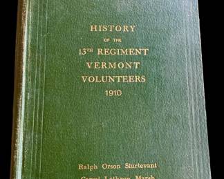 Civil War Book 13th Ny Regiment 1910