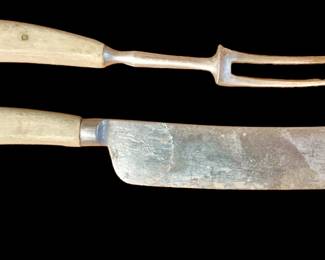 Civil War Fork and Knife