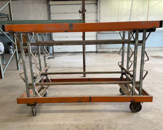 Steel or Wood Rack Cart