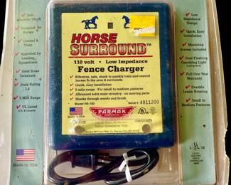 New Horse Fence Charger