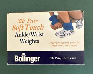 Bollinger 3lb soft touch anke/wrist weights