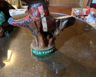 Vintage Wild Turkey decanters