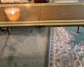 Vintage metal folding table