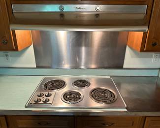 Nutone stove with range hood